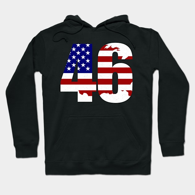 46 President Inauguration 2021 Gift Hoodie by Theretrotee